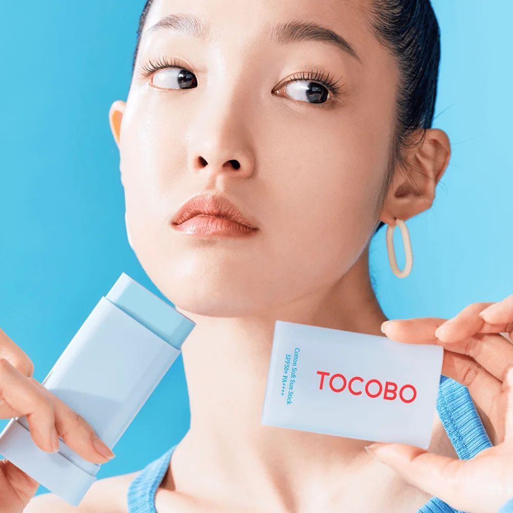 Средство от загара Tocobo Cotton Soft Sun Stick SPF50+ PA++++ 19 г (8809835060041) фото3