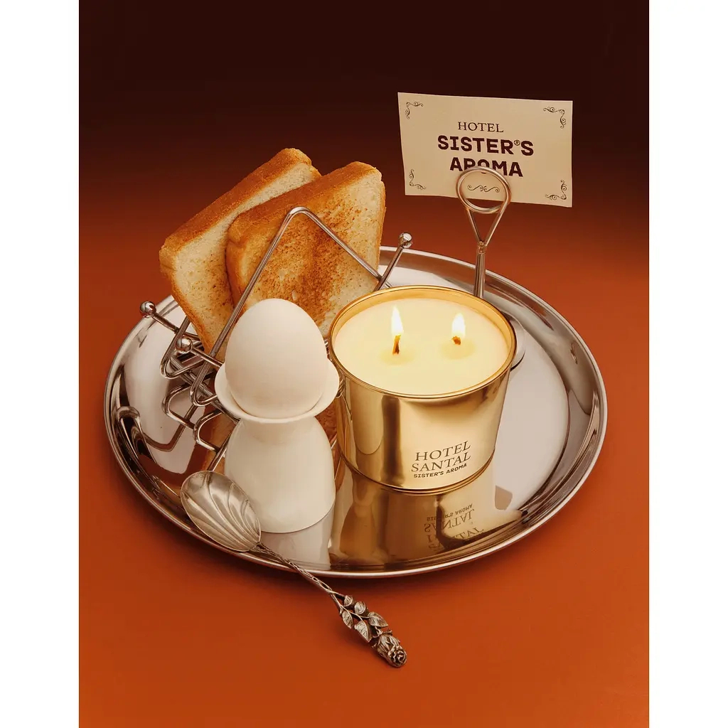 Ароматична свічка Sister's Aroma Hotel Santal 150 г (4820227786169) фото3