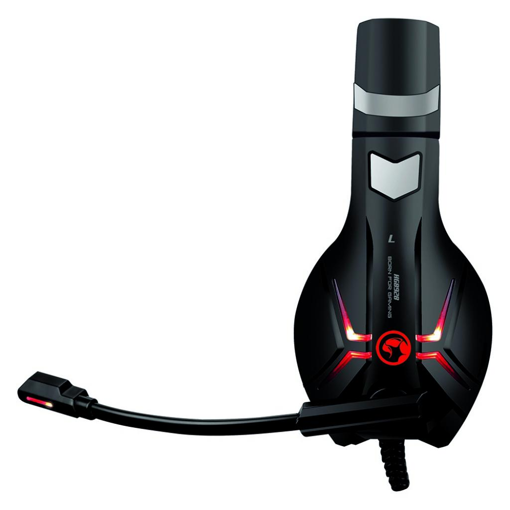 Ігрова гарнітура Marvo HG8928 Black/Red (HG8928) фото3
