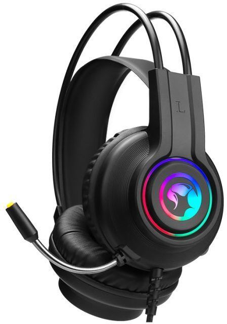 Игровая гарнитура Marvo HG8935 Multi-LED USB Black (HG8935) фото3