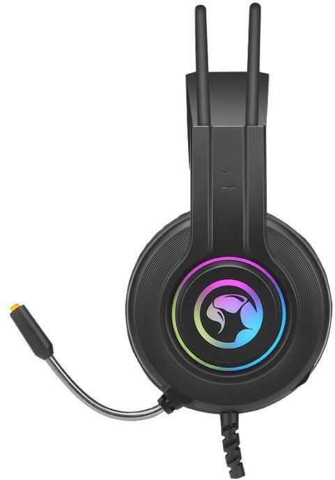 Игровая гарнитура Marvo HG8935 Multi-LED USB Black (HG8935) фото2