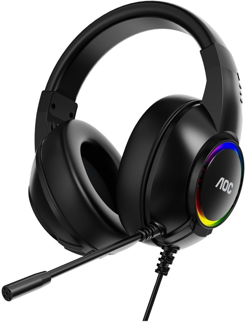 Ігрова гарнітура AOC ACG2510BK RGB Black (ACG2510BK/00) фото4