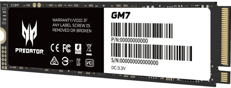 SSD Накопитель Acer M.2 2280 2TB GM7 Predator (BL.9BWWR.119) фото7