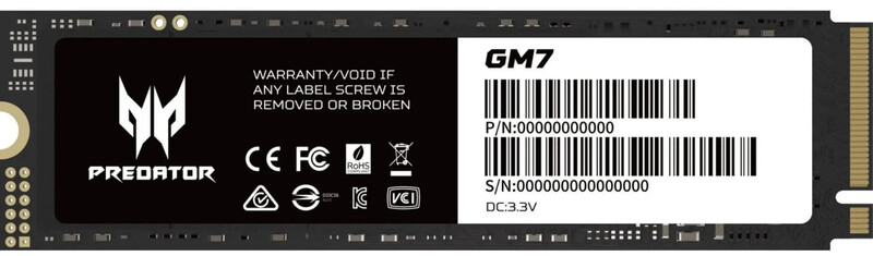 SSD Накопитель Acer M.2 2280 2TB GM7 Predator (BL.9BWWR.119) фото2