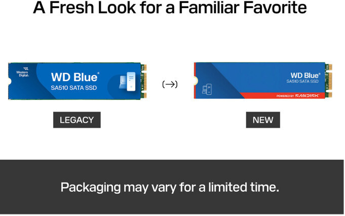SSD Накопитель WD M.2 2280 500GB Blue SA510 (WDS500G3B0B-00AXS0) фото3