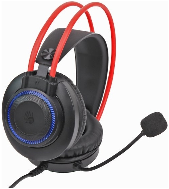 Игровая гарнитура A4Tech Bloody G200Q Black/Red (4711421002226) фото5