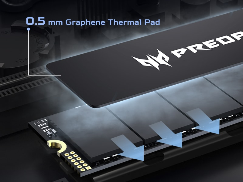 SSD Накопитель Acer M.2 2280 2TB GM6 Predator (BL.9BWWR.134) фото7