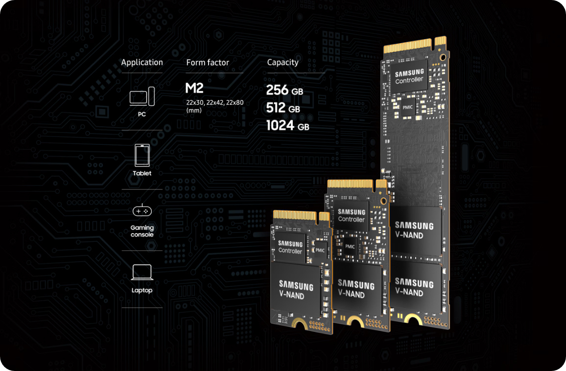SSD Накопичувач Samsung M.2 2242 256GB (MZAL8256HDJD-00BL2) фото3
