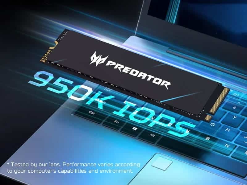 SSD Накопитель Acer M.2 2280 512GB GM7 Predator (BL.9BWWR.117) фото9