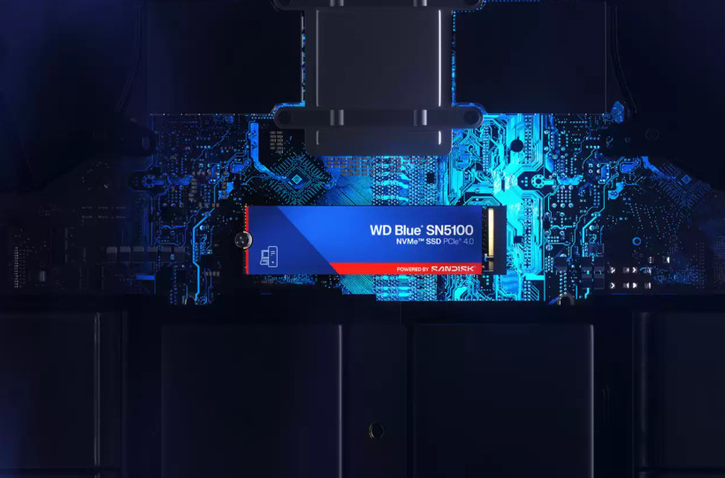 SSD Накопичувач WD M.2 2280 1TB Blue SN5100 (WDS100T5B0E-00CPE0) фото