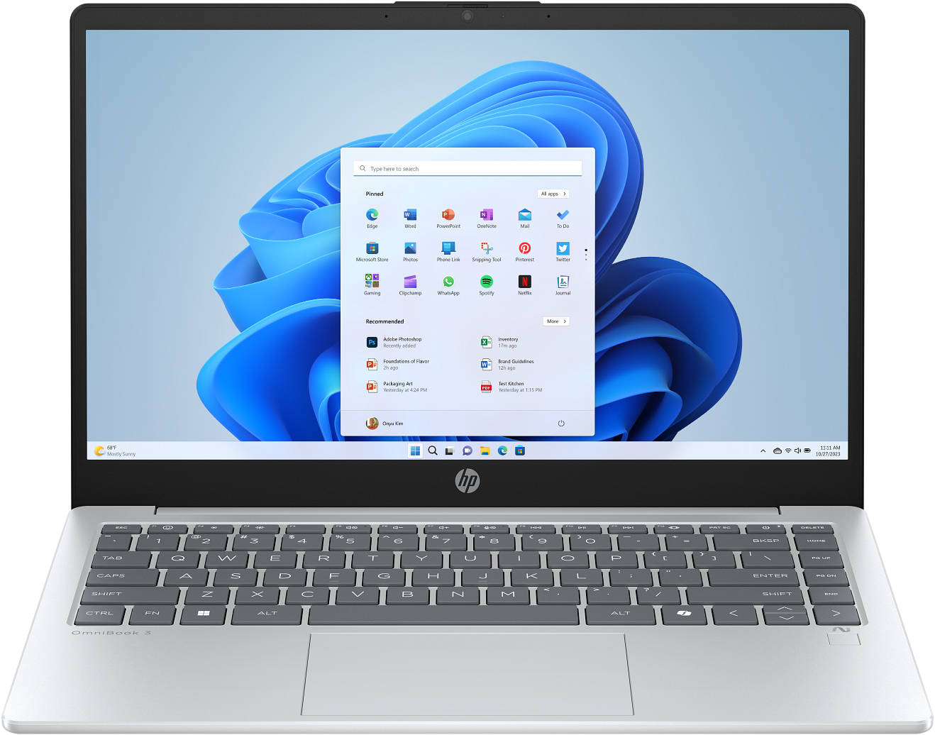 Ноутбук HP Omnibook 3 14-ha0004ua (C9MZ3EA) фото2