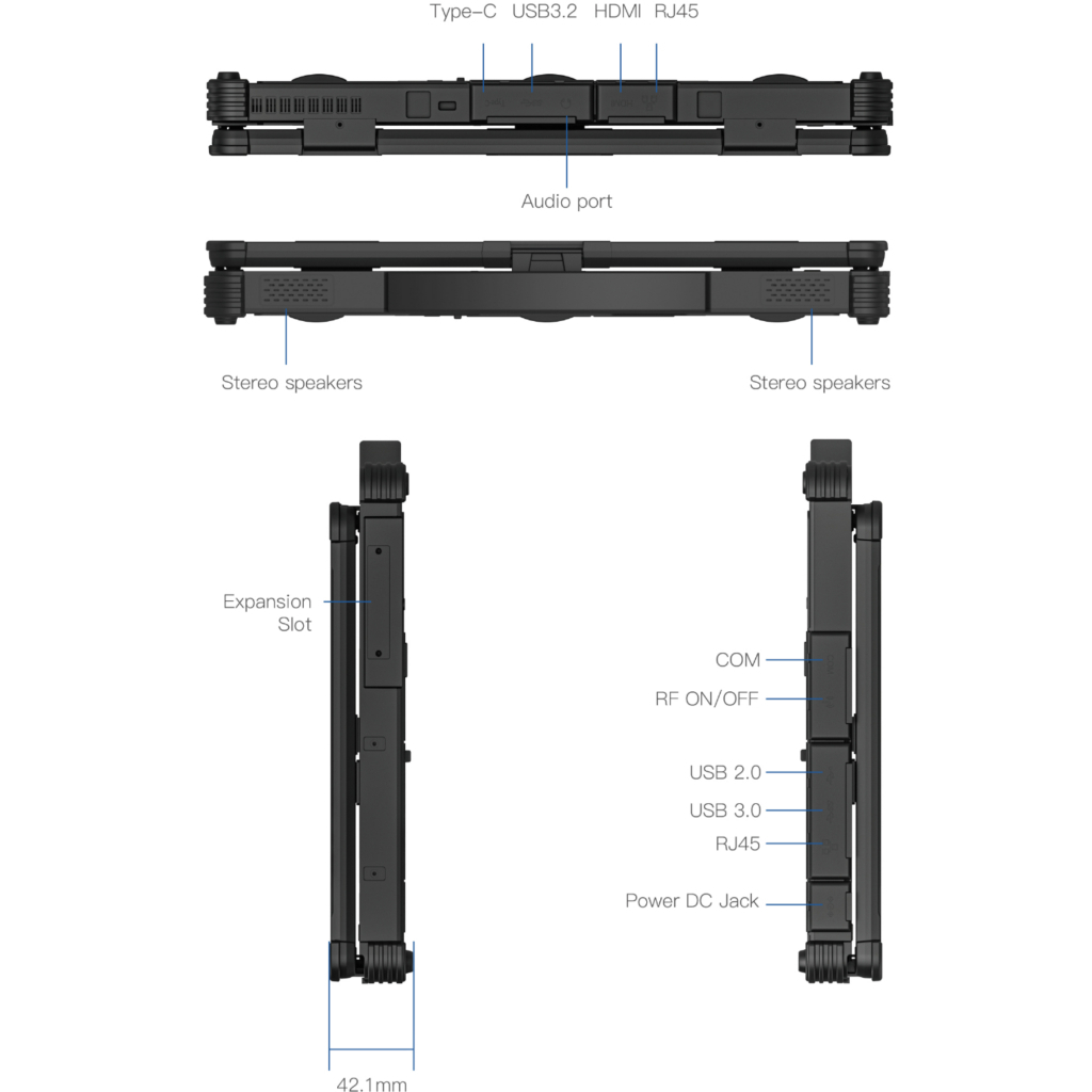 Ноутбук Vinga Scout X14M (X14M-155H321024BWP) фото11