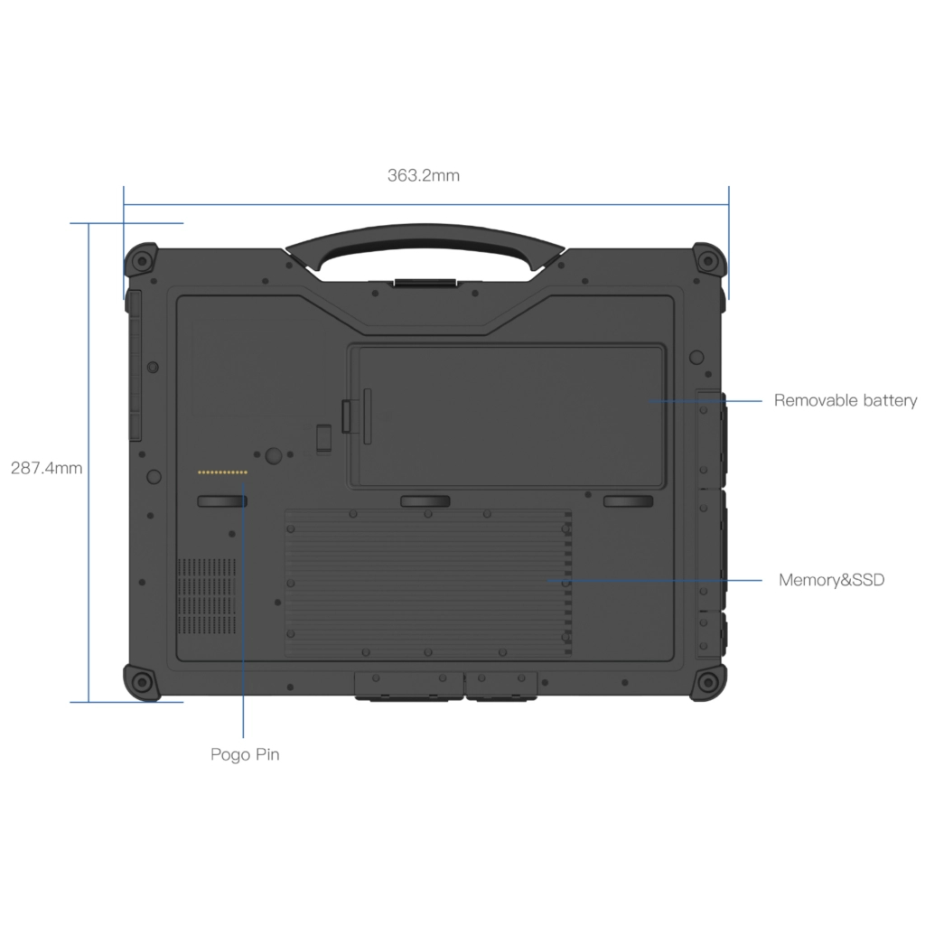 Ноутбук Vinga Scout X14M (X14M-155H321024BWP) фото12