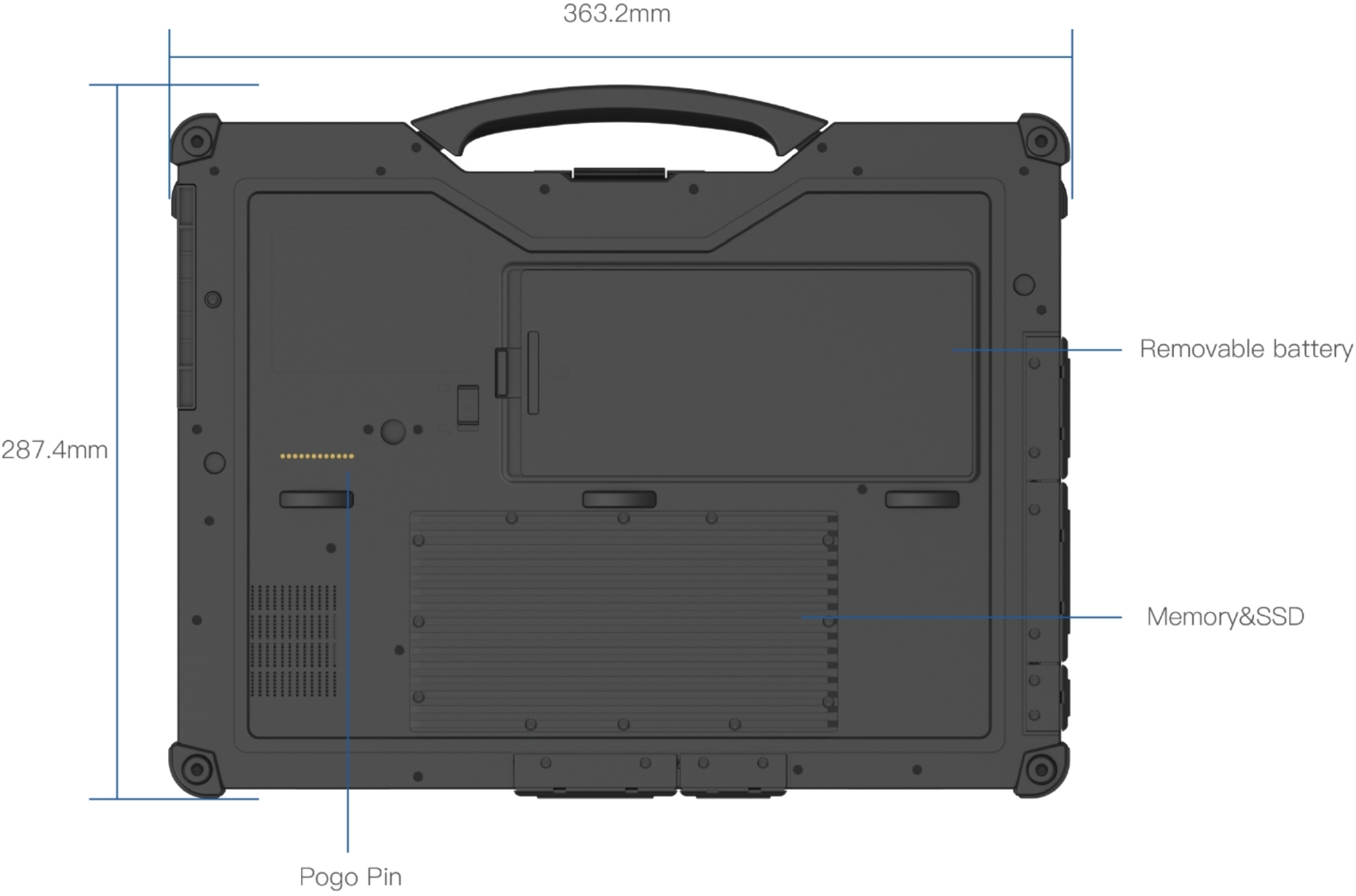 Ноутбук Vinga Scout X14A (X14A-1255321024BWP) фото12