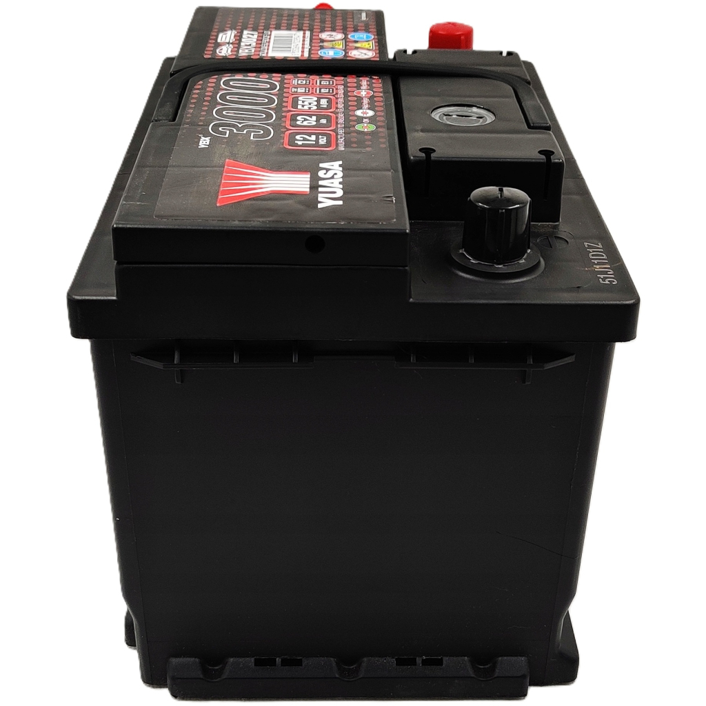 Акумулятор автомобільний Yuasa 12V 62Ah SMF Battery (YBX3027) фото3