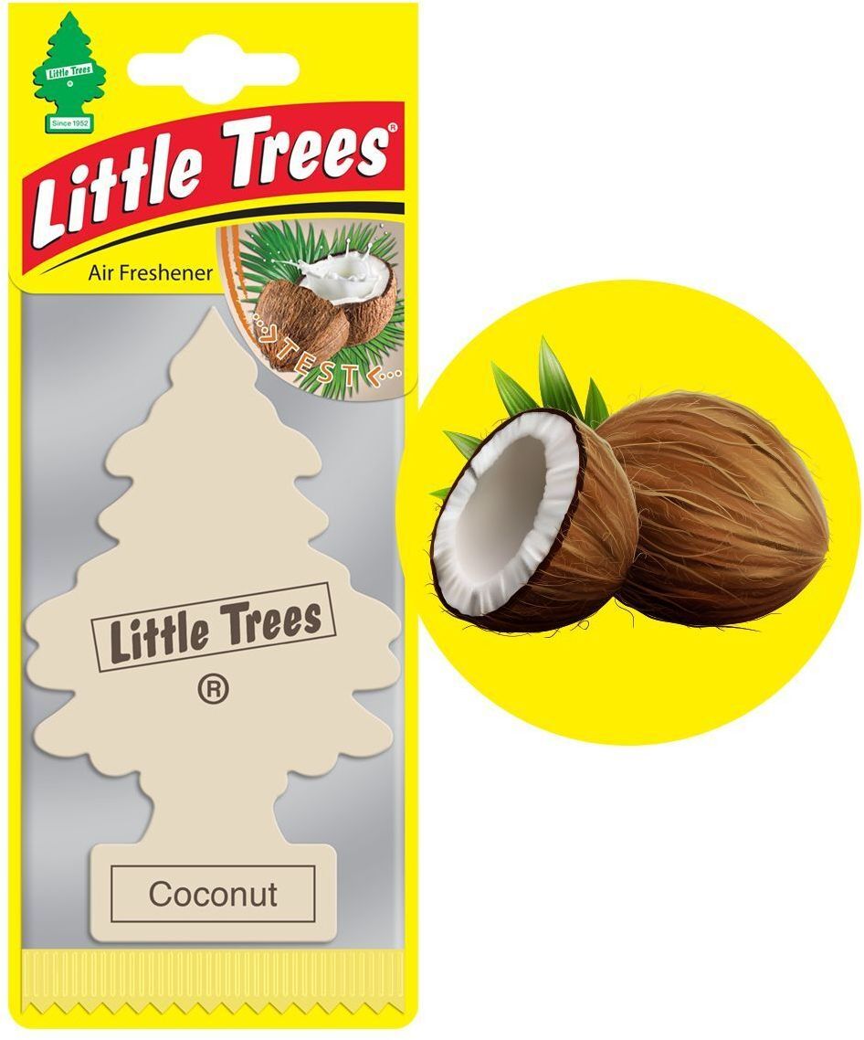 Ароматизатор для автомобіля Little Trees Кокос (78004) фото3