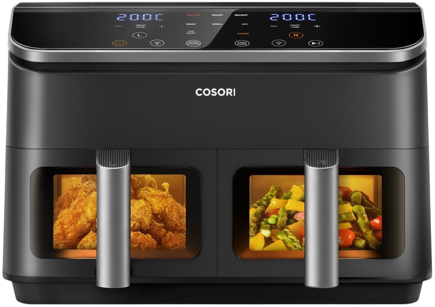 Мультипіч Cosori Dual Basket CAF-R901-AEU (KAAPAFCSNEU0181Y) фото3