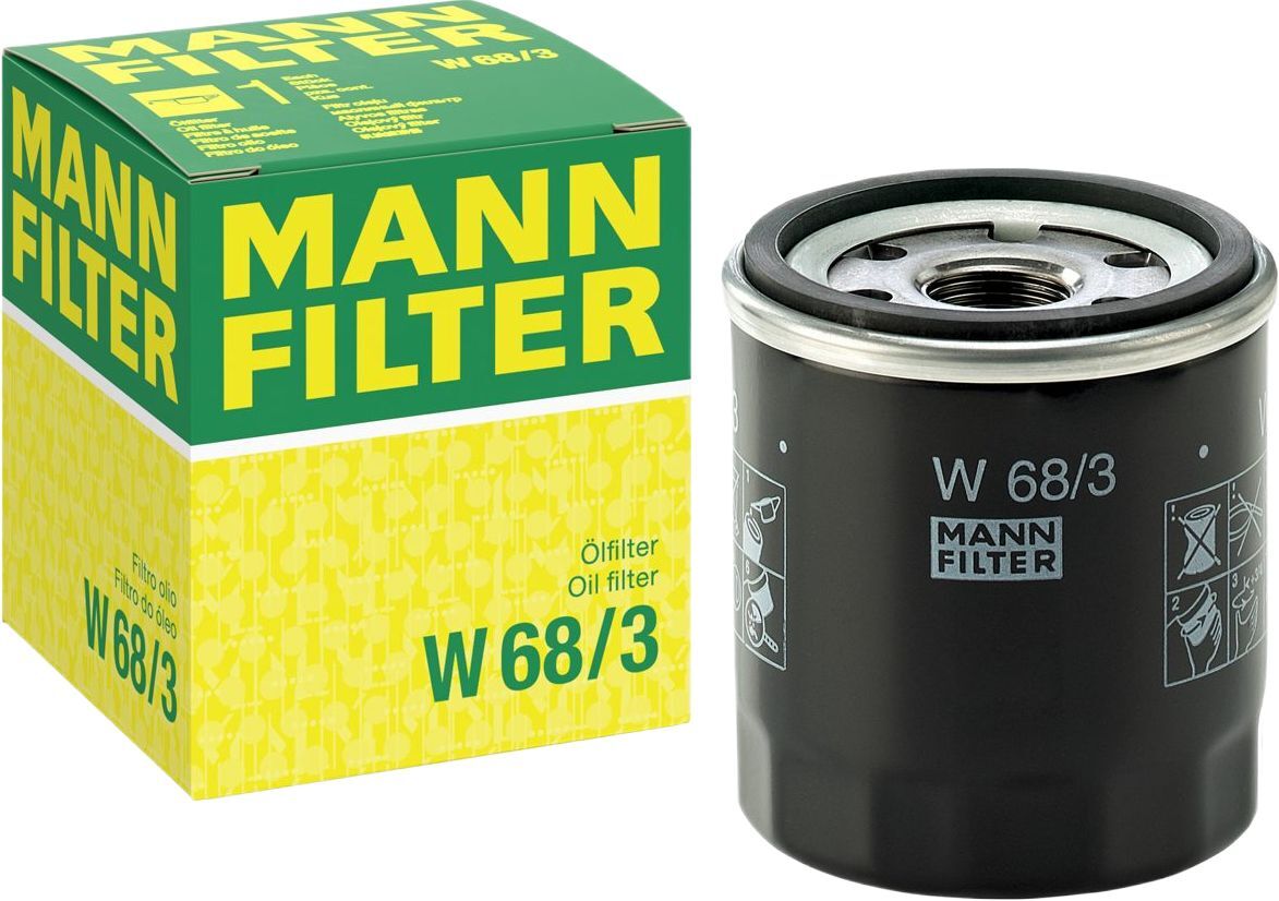 Фільтр масляний Mann W68/3 фото3