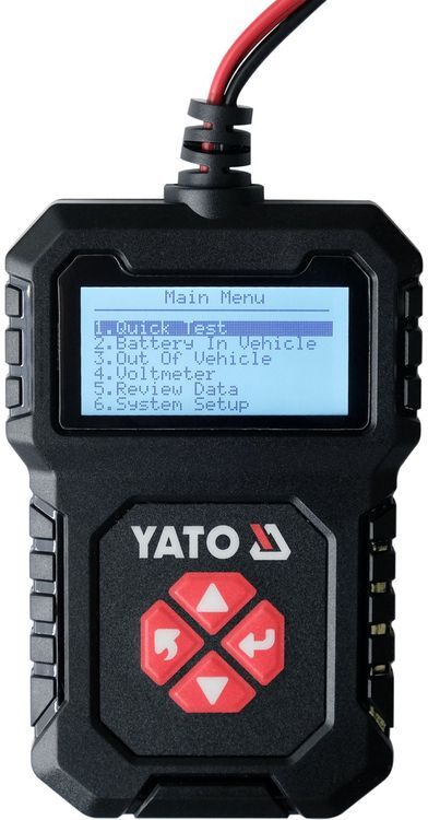 Автомобильный тестер Yato YT-83114 фото2