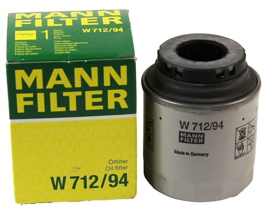 Фільтр масляний Mann W712/94 фото2