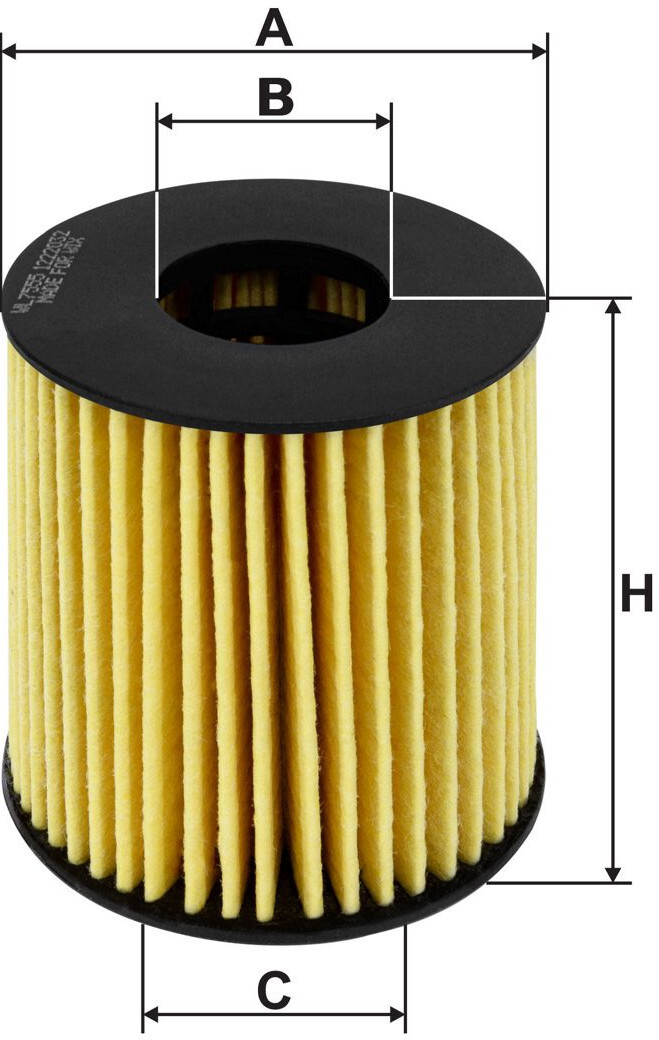 Фільтр масляний Wixfiltron WL7555 фото