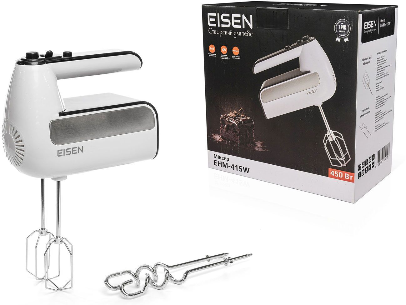 Миксер Eisen EHM-415W фото5