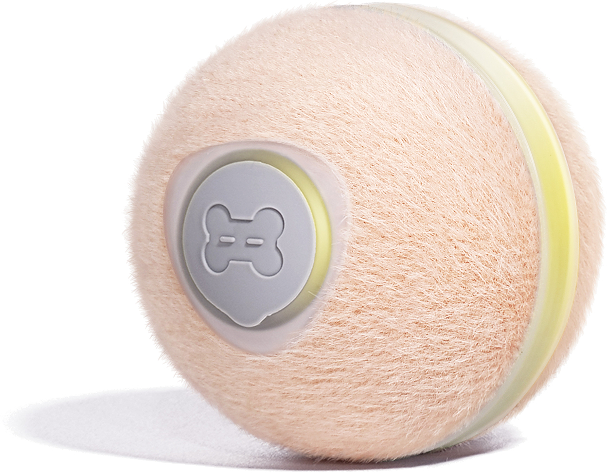 Інтерактивна іграшка для домашніх тварин Cheerble Wicked Ball M3 (Apricot Beige) фото3