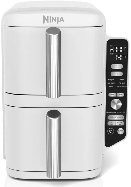 Мультипечь Ninja Double Stack XL 2-Level Air Fryer SL400EUWH фото2