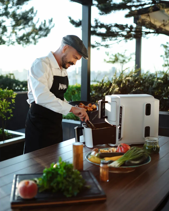 Мультипечь Ninja Double Stack XL 2-Level Air Fryer SL400EUWH фото11