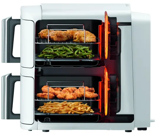 Мультипечь Ninja Double Stack XL 2-Level Air Fryer SL400EUWH фото7
