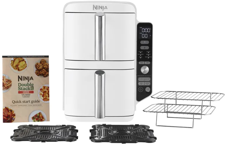 Мультипечь Ninja Double Stack XL 2-Level Air Fryer SL400EUWH фото14