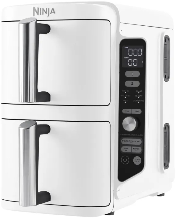 Мультипечь Ninja Double Stack XL 2-Level Air Fryer SL400EUWH фото3