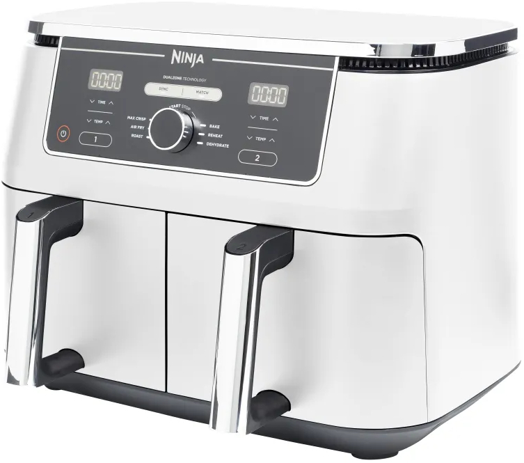 Мультипечь Ninja Foodi Dual Zone AF400EUWH фото2