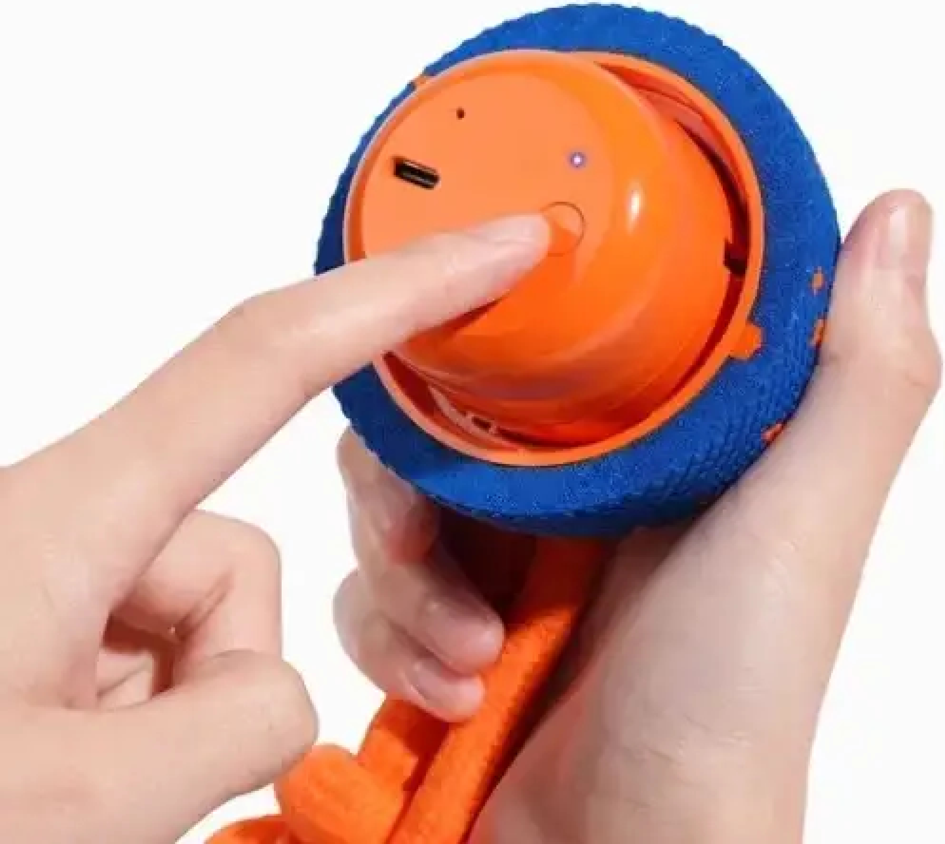 Інтерактивна іграшка для домашніх тварин Cheerble Wicked Ball Rolly (Royal Blue) фото4