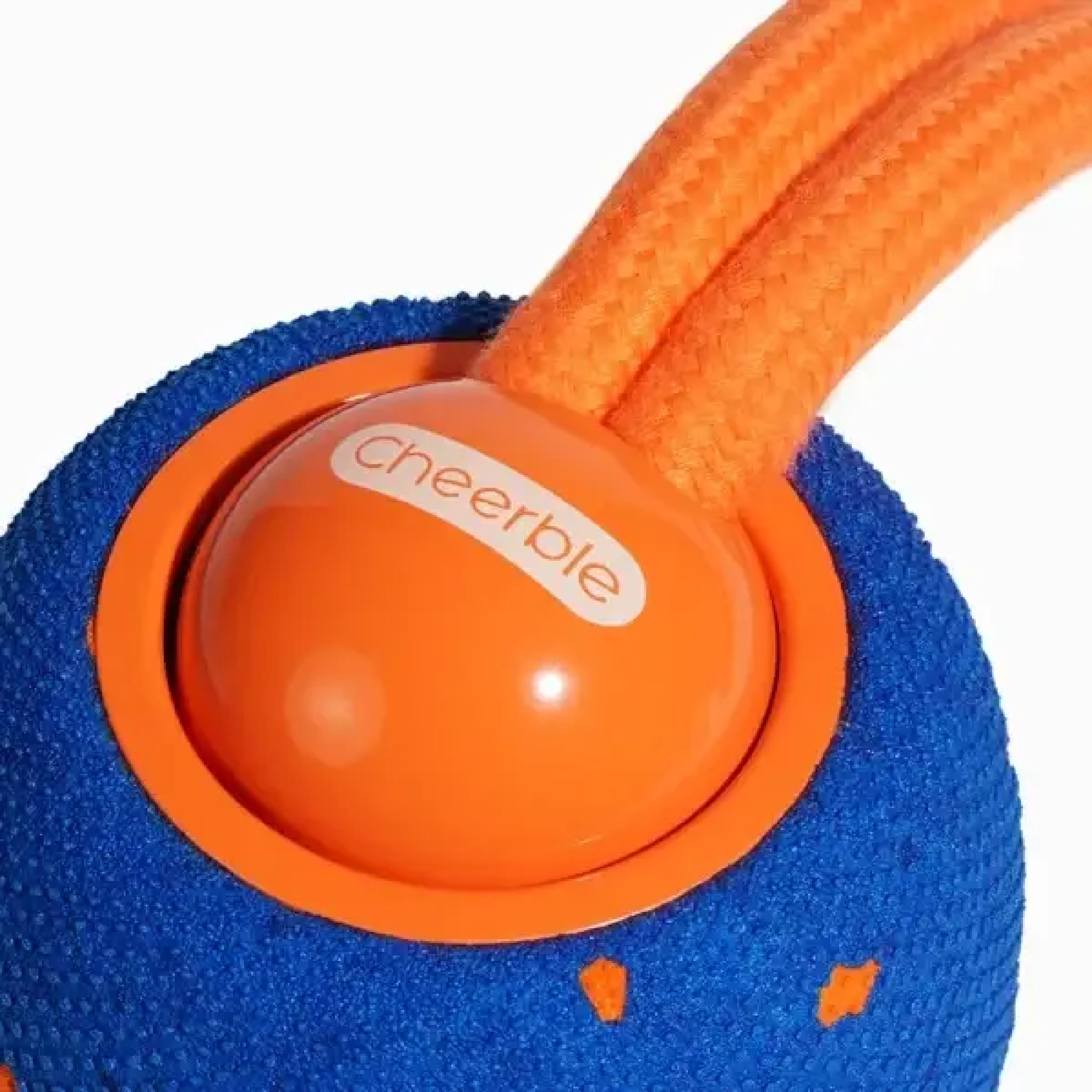 Інтерактивна іграшка для домашніх тварин Cheerble Wicked Ball Rolly (Royal Blue) фото2