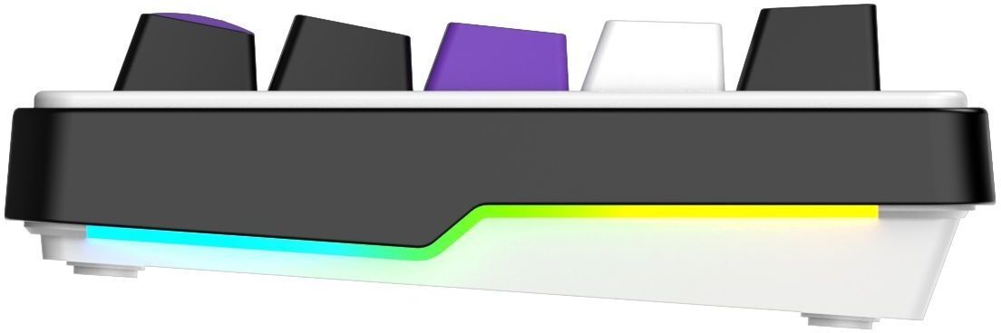 Ігрова клавіатура Hator Hellyberry HK60 Wireless White-Violet фото3