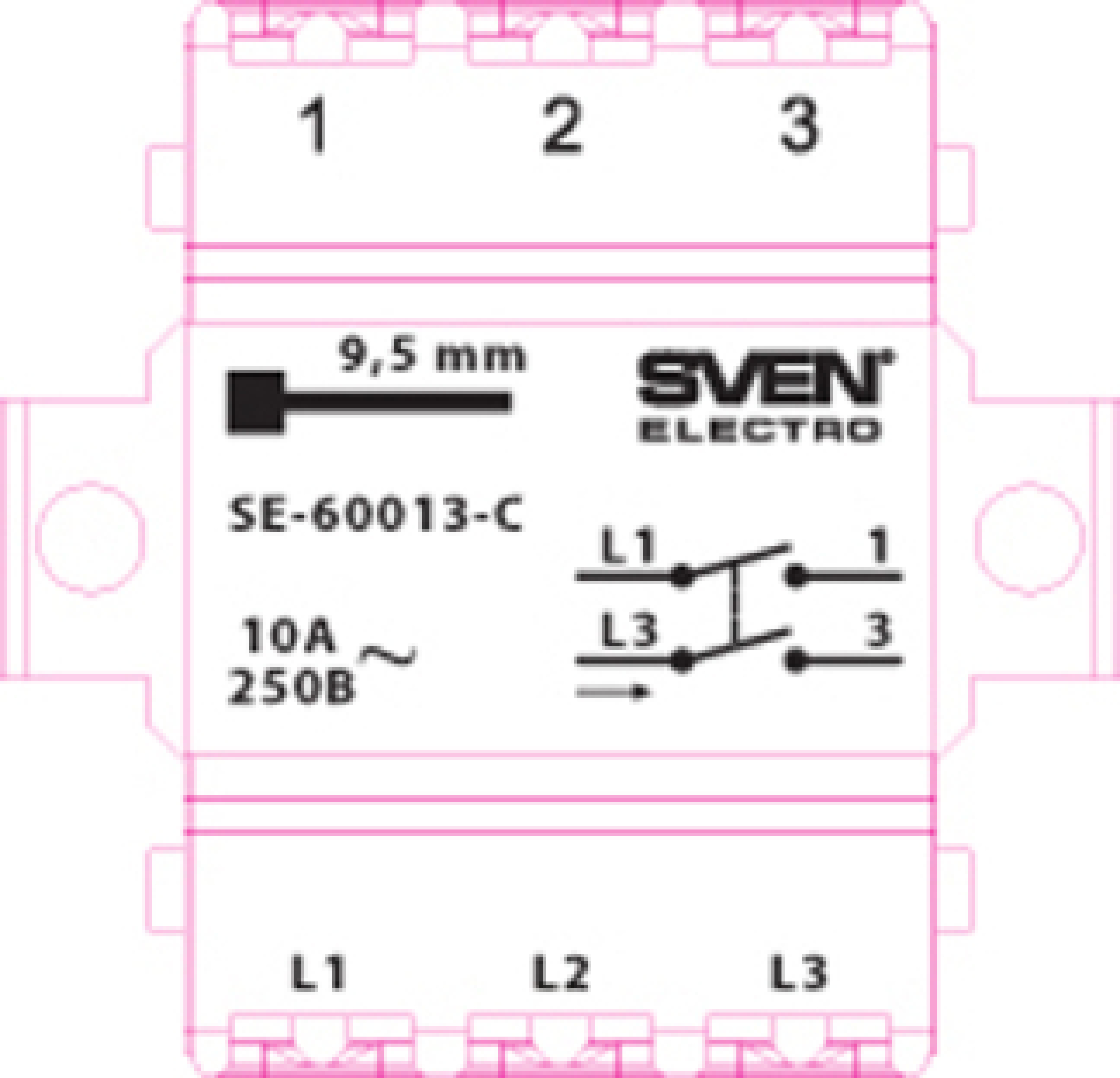 Выключатель Sven SE-60013-C cream (7100064) фото3