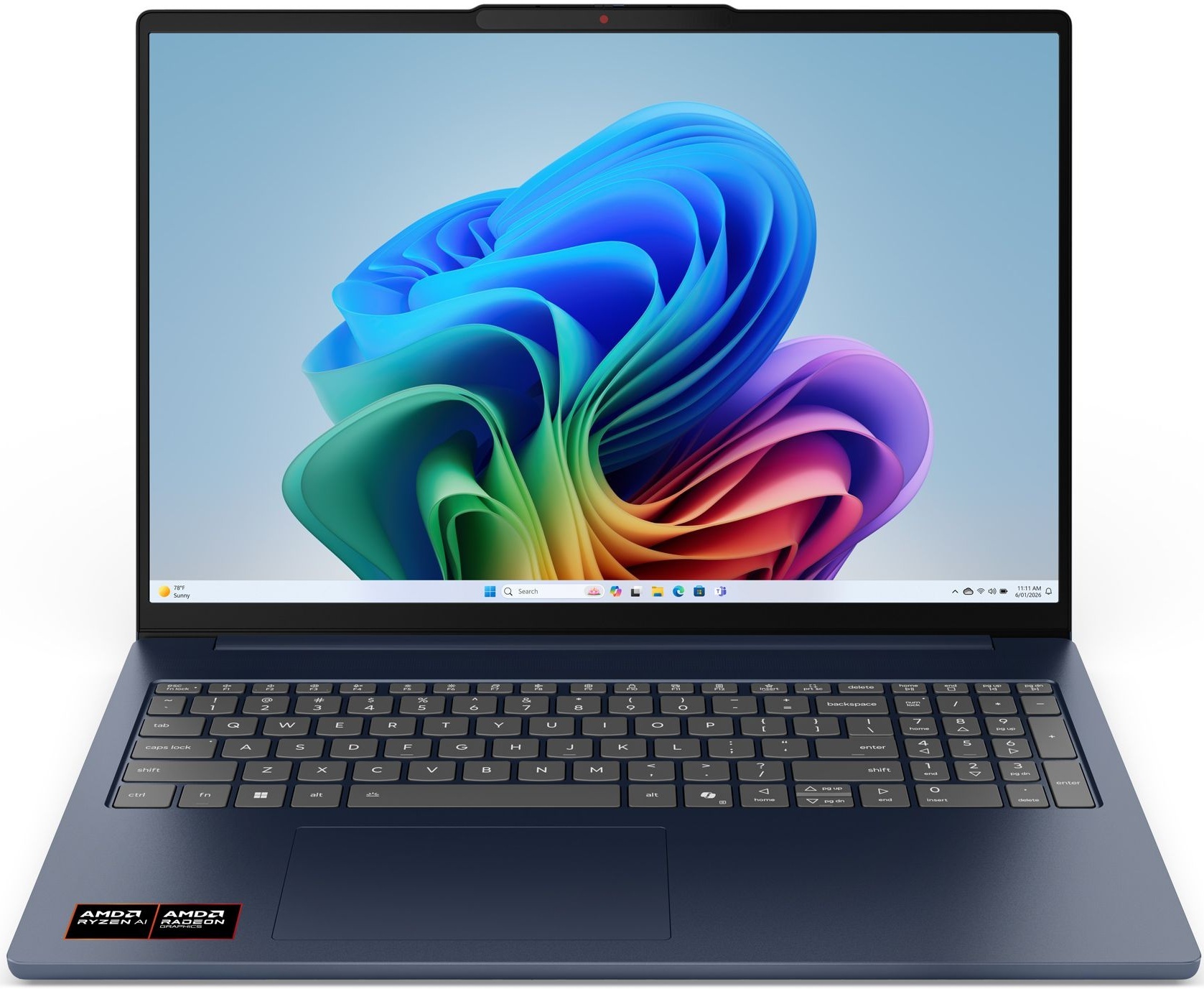 Ноутбук LENOVO IdeaPad Slim 5 16AGP11 Cosmic Blue (83S2005DRA) фото
