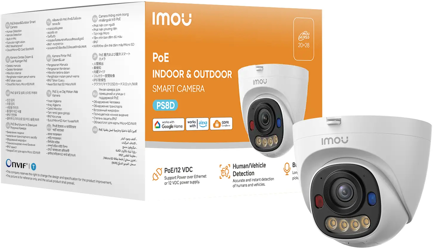 IP-камера Imou PS8D (IPC-PS8DP-3V0) 3МП (2.8мм) PoE фото