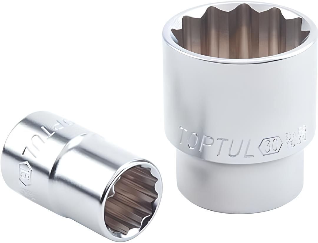 Головка торцева Toptul 26 мм 1/2" 12-гранна (BAEB1626) фото2