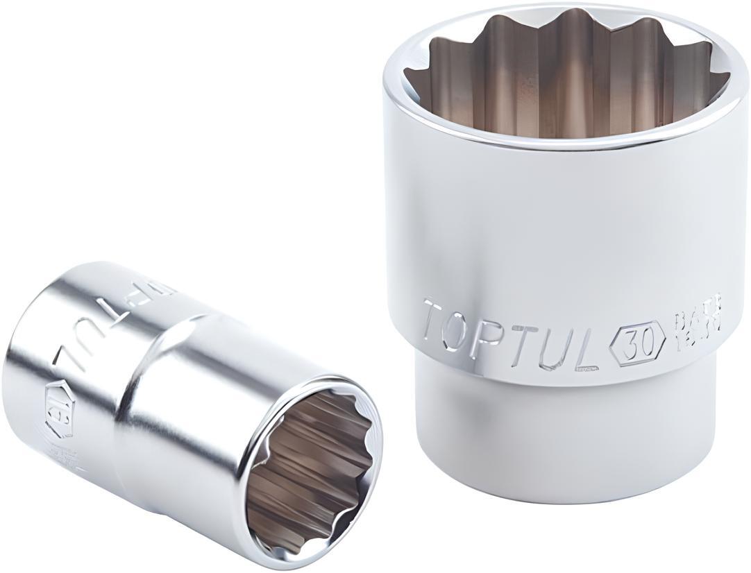 Головка торцева Toptul 1/2" 12-гранна 11мм (BAEB1611) фото