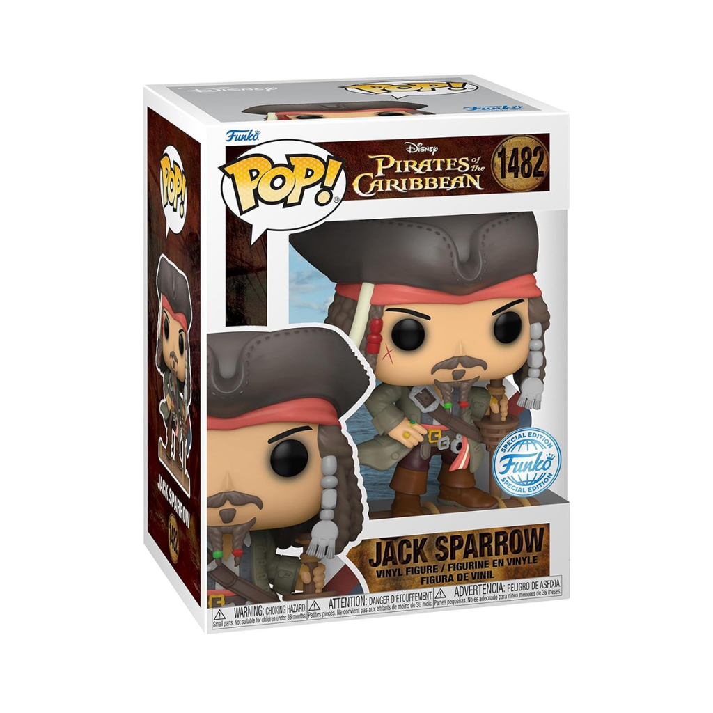 Фигурка Funko Pop серии Пираты карибского моря - Джек Воробей (8930007480906) фото