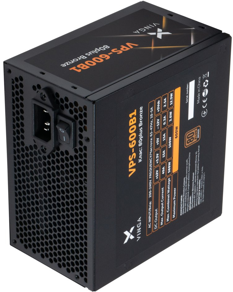 Блок живлення Vinga 600W (VPS-600B1) фото8