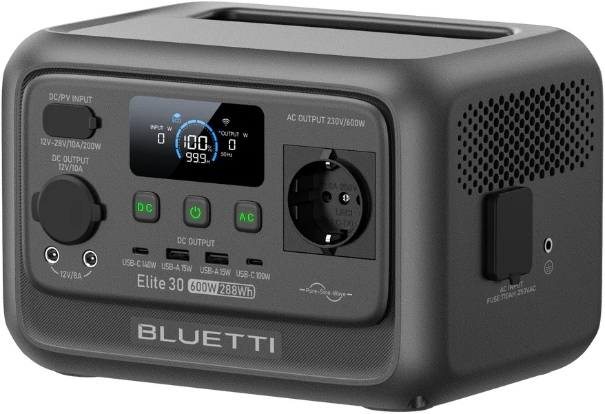 Зарядна портативна електростанція Bluetti Elite 30 V2 (EL30V2) фото