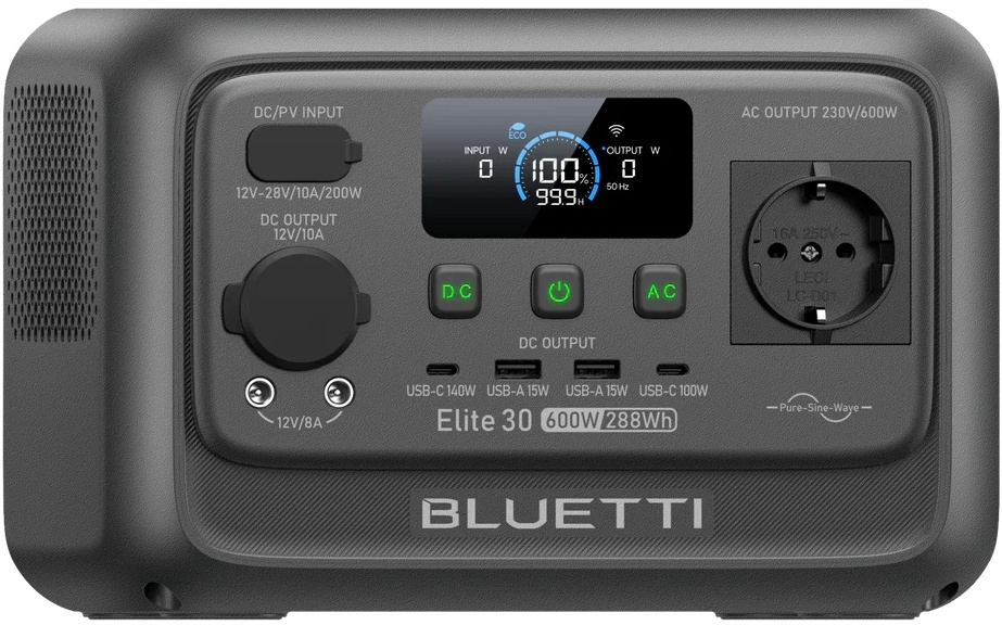 Зарядна портативна електростанція Bluetti Elite 30 V2 (EL30V2) фото