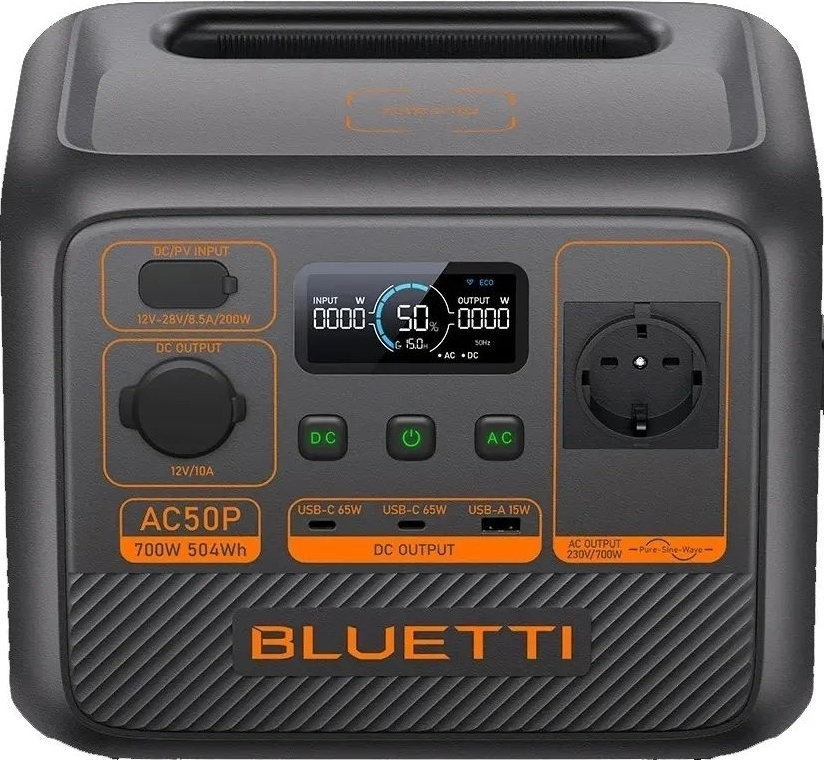 Зарядна портативна електростанція Bluetti AC50B (AC50B) фото2