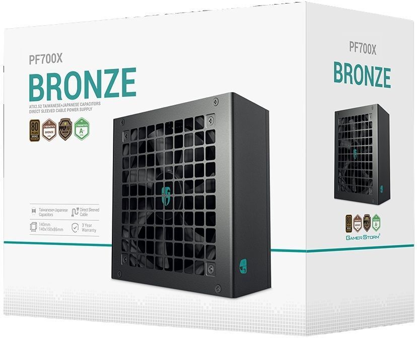 Блок живлення DeepCool GamerStorm 700W (R-PF700X-HD0B-JGEU) фото4