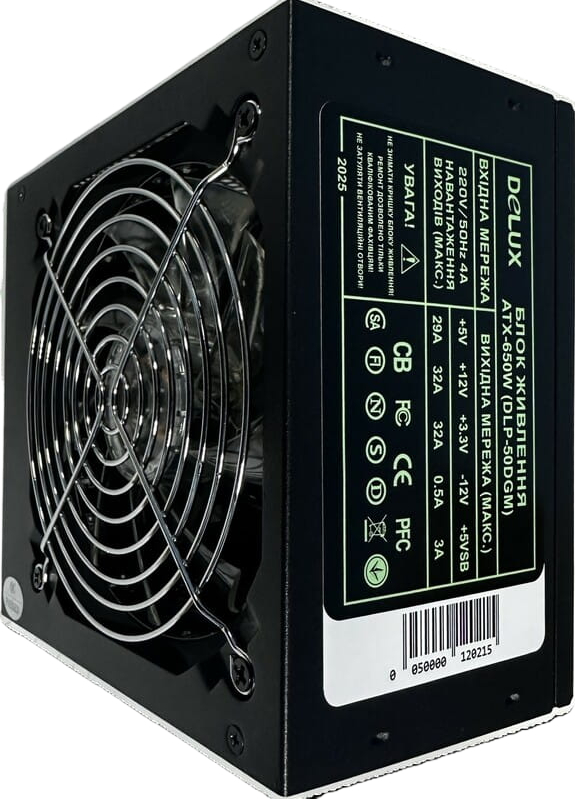 Блок живлення Delux DLP-50DGM 650W фото3