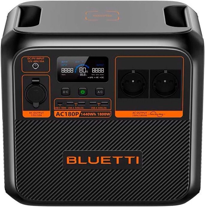 Зарядна портативна електростанція Bluetti (AC180P) фото4