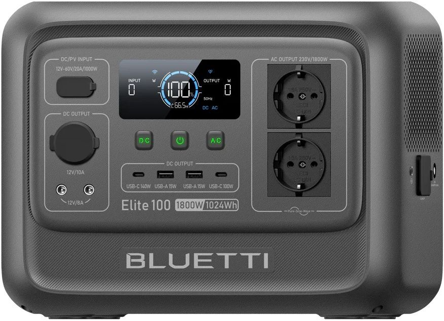 Зарядная портативная электростанция Bluetti Elite 100 V2 (EL100V2) фото3